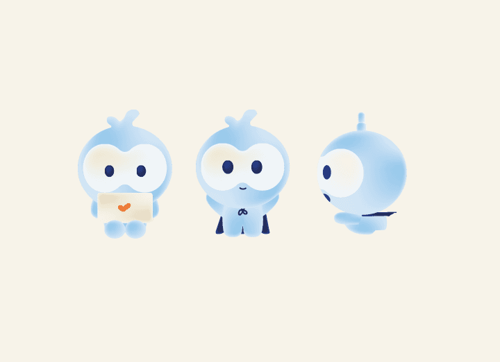 Mascotte Tasky illustration 2